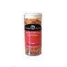 ﻿Unrefined Biologic sea salt + red pepper in flakes 110gr cylinder with multi-spreader head